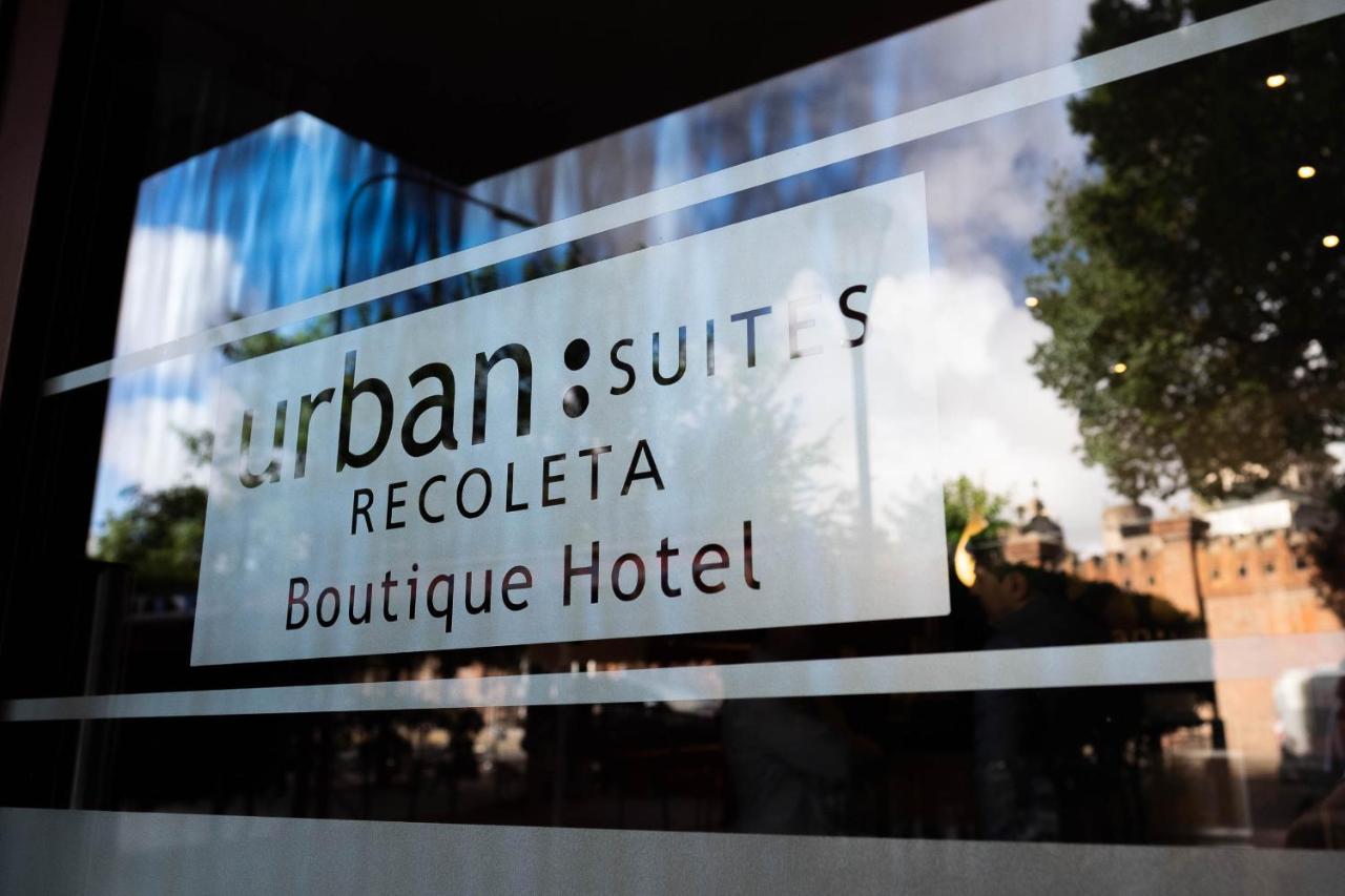 Urban Suites Recoleta Boutique Hotel Buenos Aires Exteriör bild